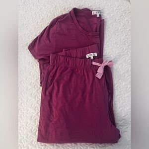 LAKE Dream Modal pajama set - Camelia Pink - Like new!